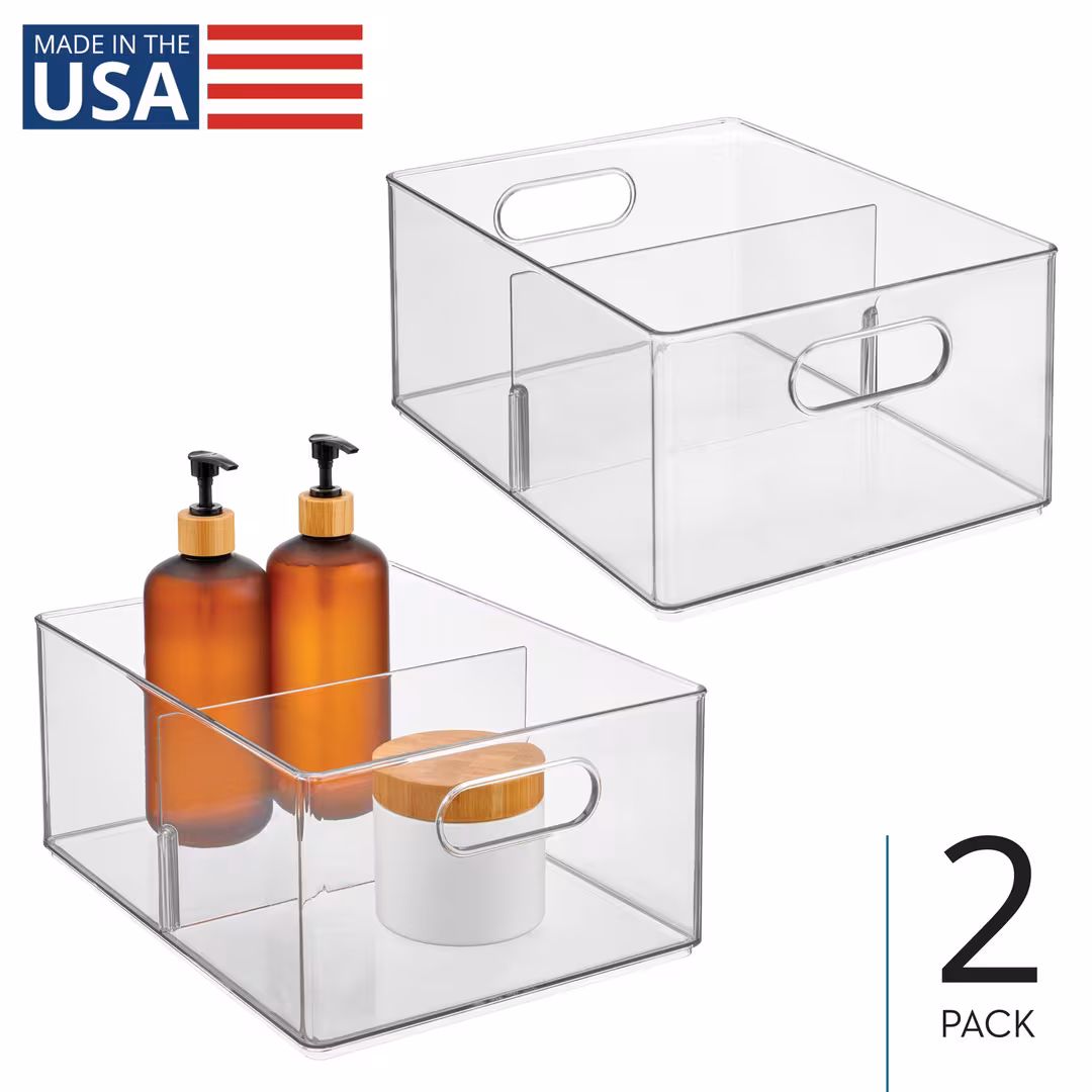 iDesign  Divided All-Purpose Storage Bin