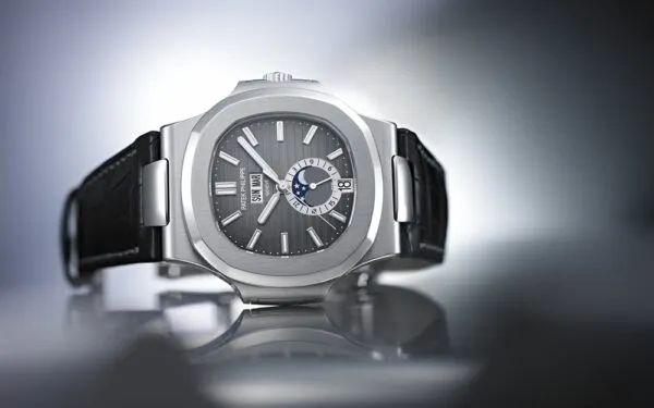 Replica Nautilus 5726A-001 Patek Philippe Annual Calendar, Moon phases. 40.5 mm,Steel