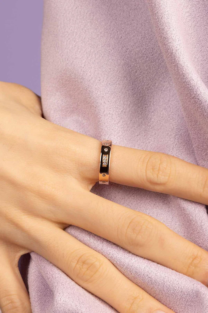 Anello LOVE Codice Morse