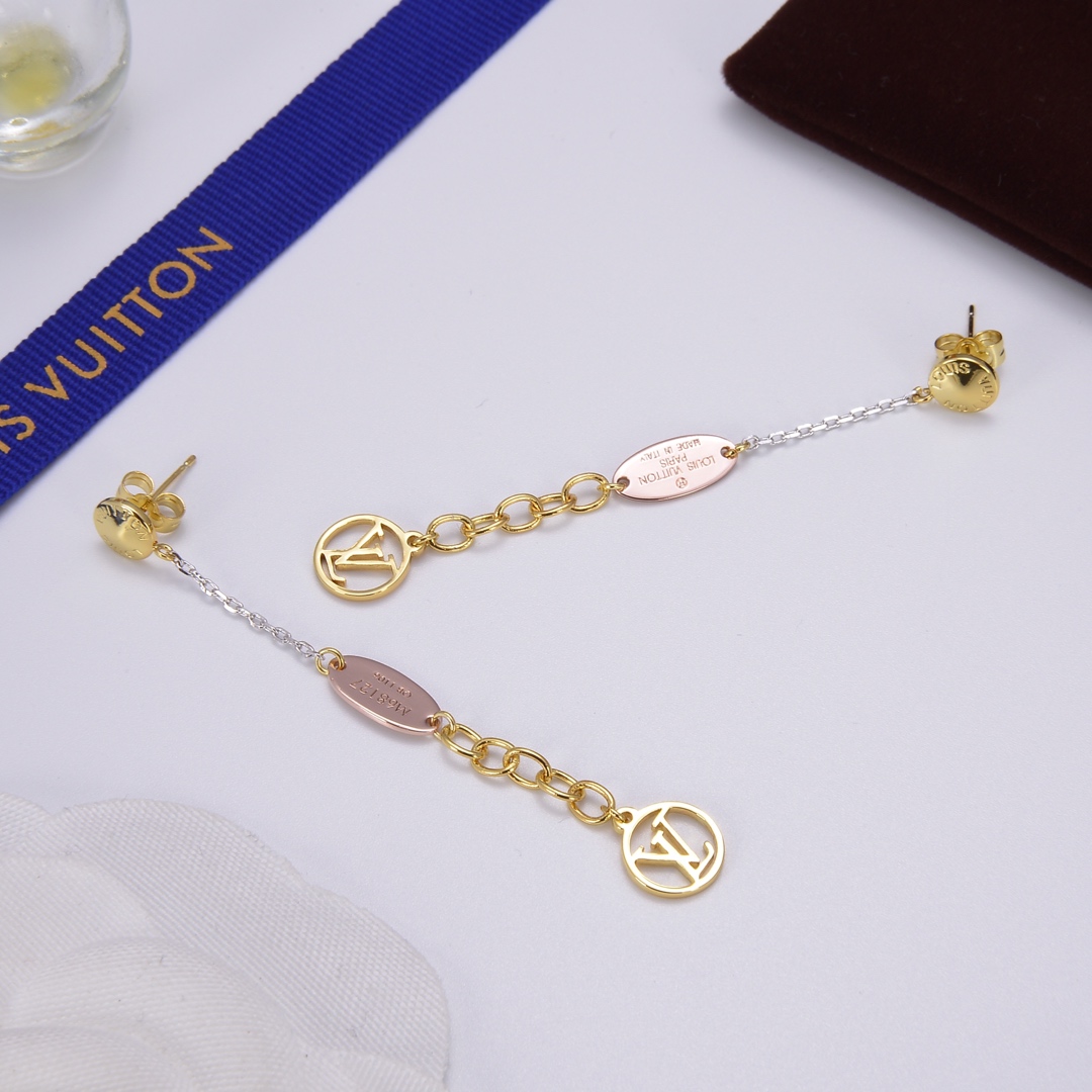 LV Logomania Earrings