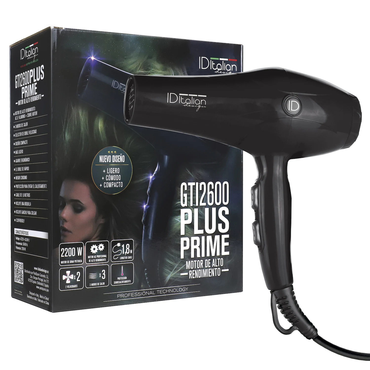 Gti 2600 Plus Prime Hair Dryer  .