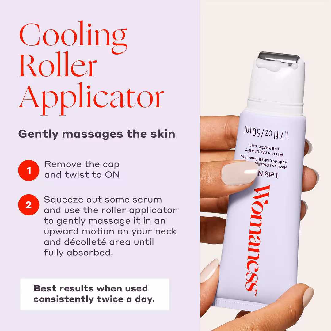 Womaness  Let's Neck - Neck and Décolleté Serum