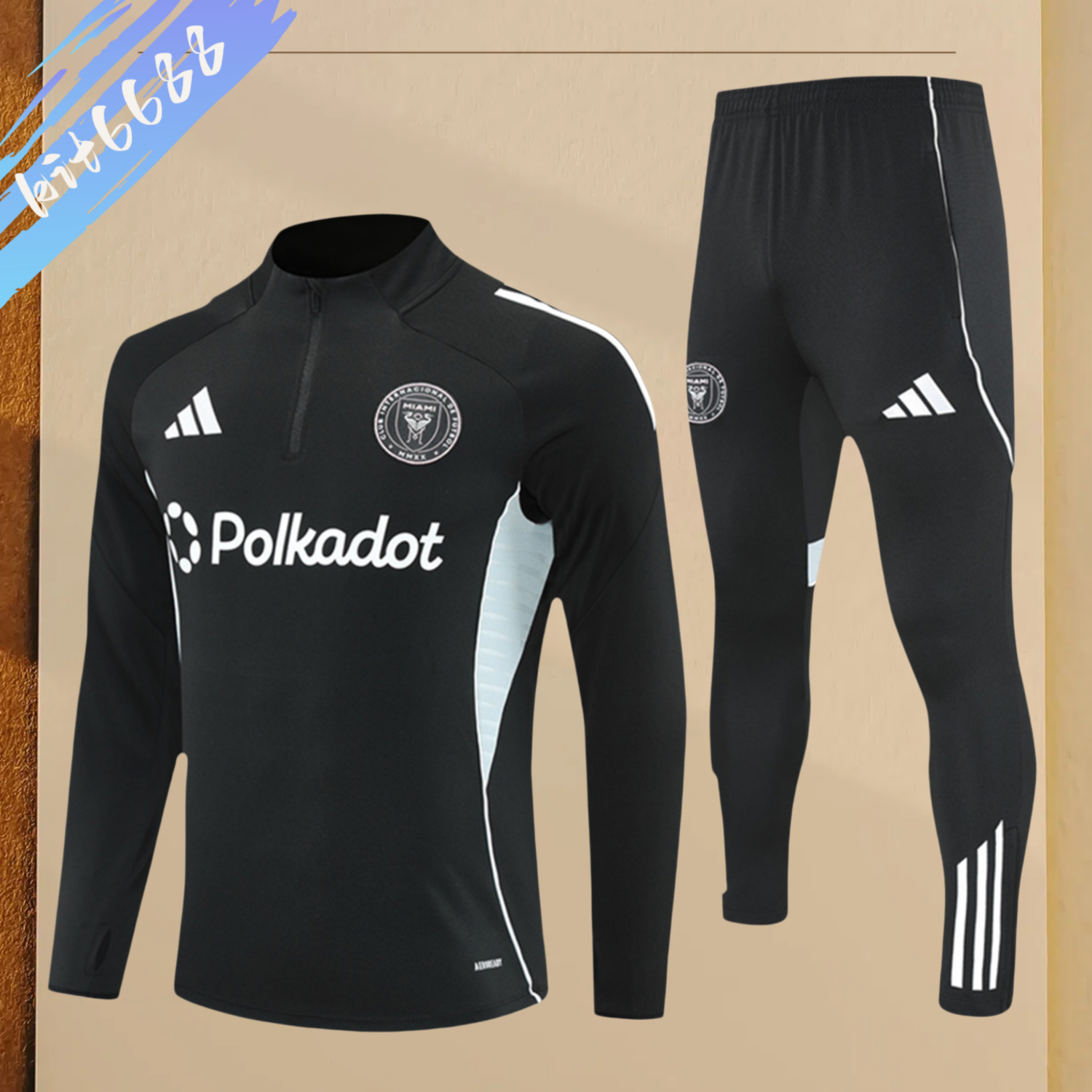 2025/2026 Miami Kids Half Zip Training Kit (Kids Kit)