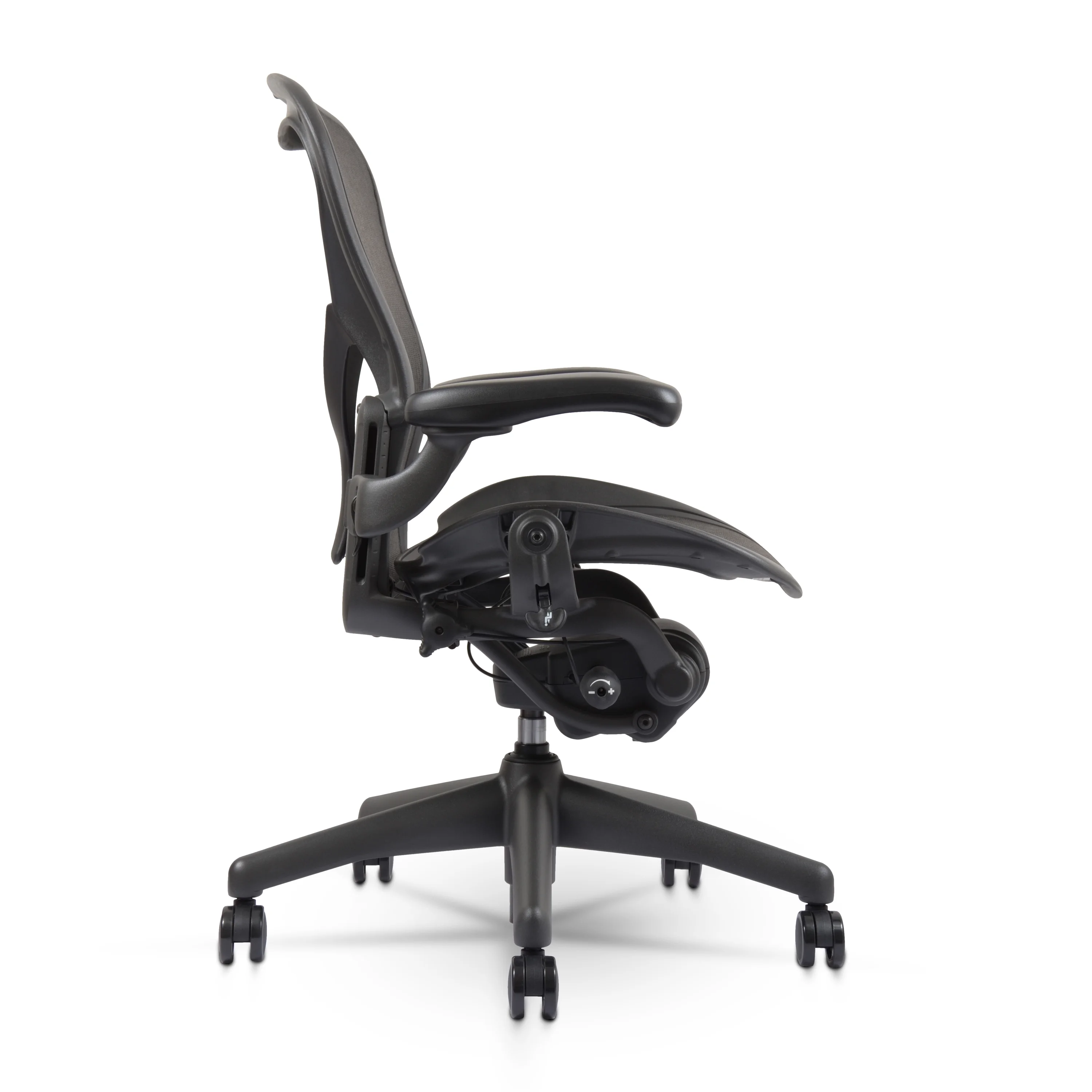  Herman Miller Aeron Chair Size B (𝙍𝙚𝙛𝙪𝙧𝙗𝙞𝙨𝙝𝙚𝙙) �?Fully Loaded PostureFit Clip‑Latch Adjustable Arms and 12‑Year Warranty along with 3 Yr Mechanical Warranty