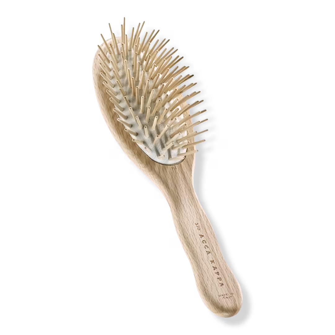 Acca Kappa  Natura Oval Brush Wooden Pins