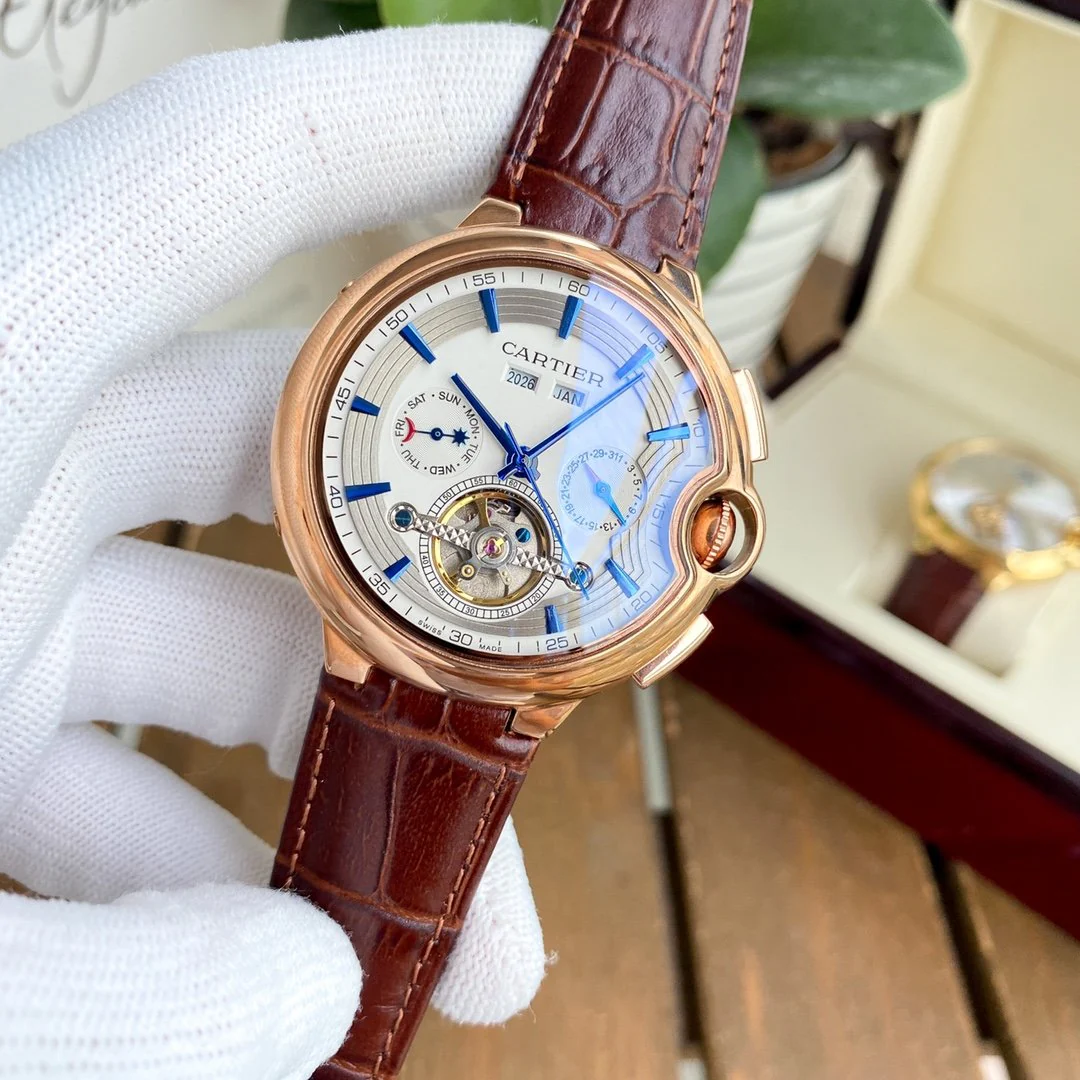 Cartier Watch BALLON BLEU DAY-DATE ANNUAL CALENDAR 44