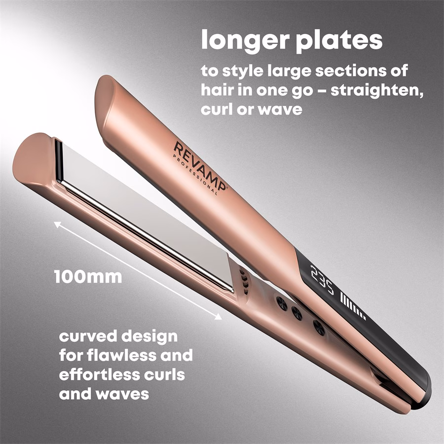 Keramik-Haarglätter mit Ionentechnologie Dynamic Radiance Straight & Style