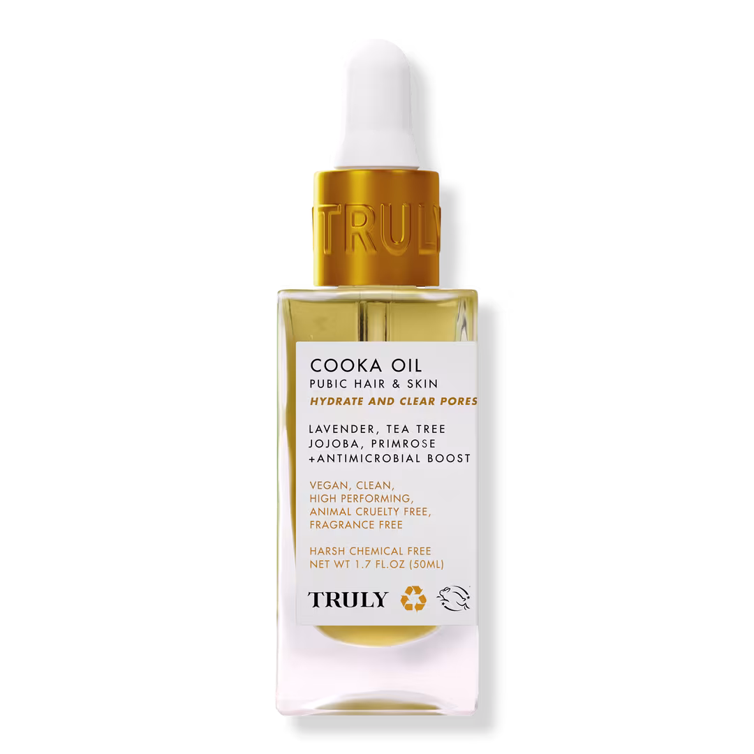 Truly  Cooka Oil For Pubic Hair & Skin