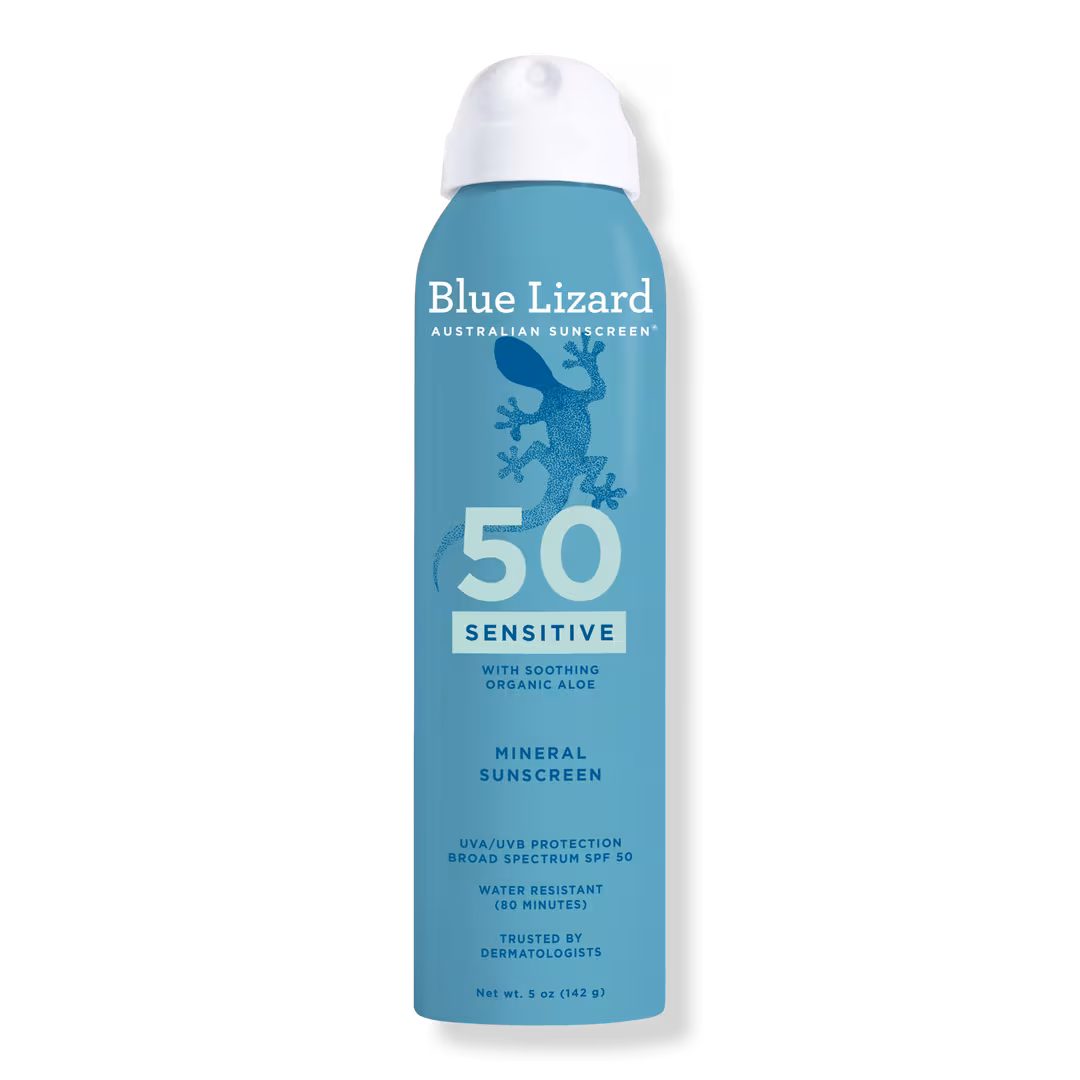 BLUE LIZARD AUSTRALIAN SUNSCREEN  Sensitive Mineral Sunscreen Spray SPF 50+