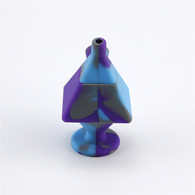 Square Silicone Novelty Pipe