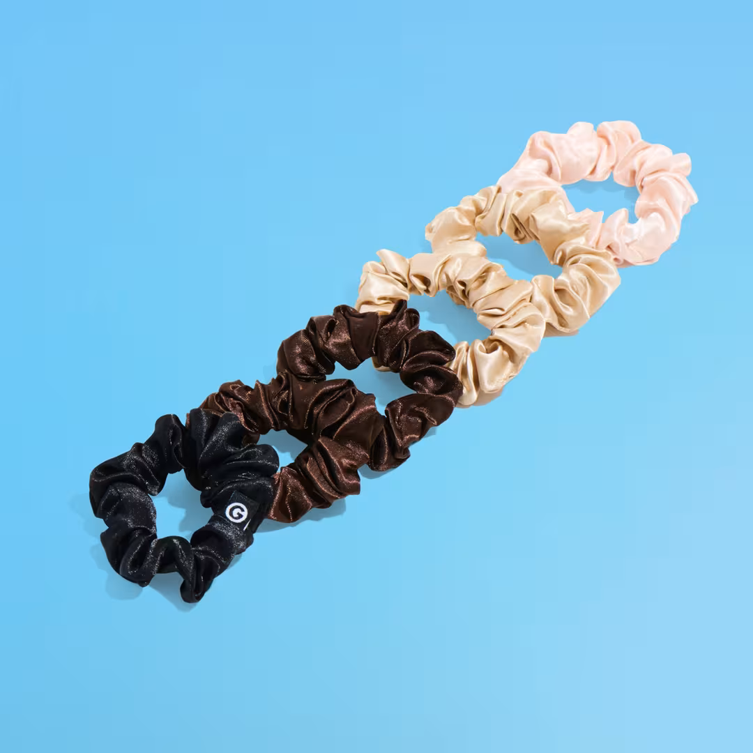 GIMME beauty  Satin Hair Scrunchies