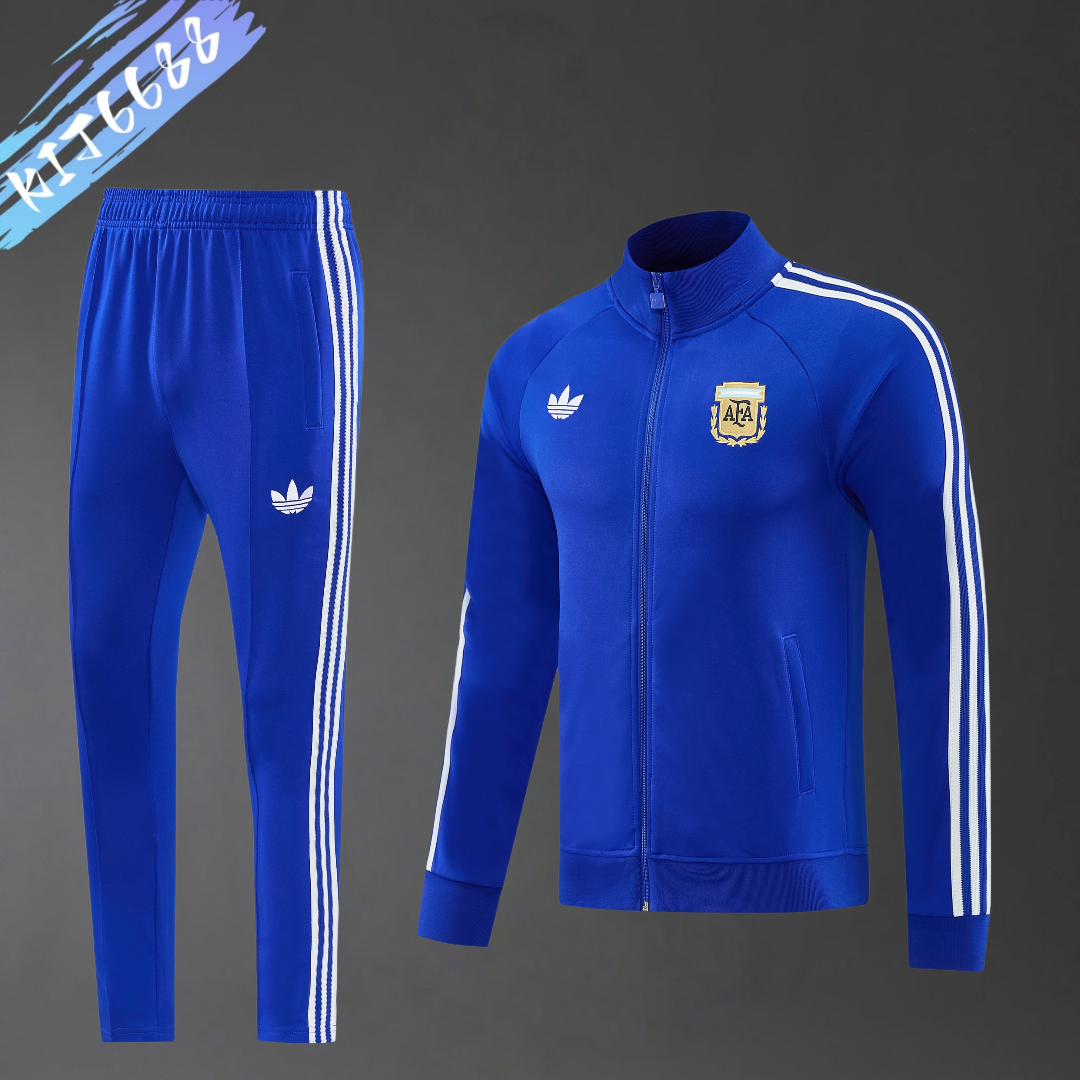 2026/2027 Argentina Full Zipper Training Suit (Adult Set)