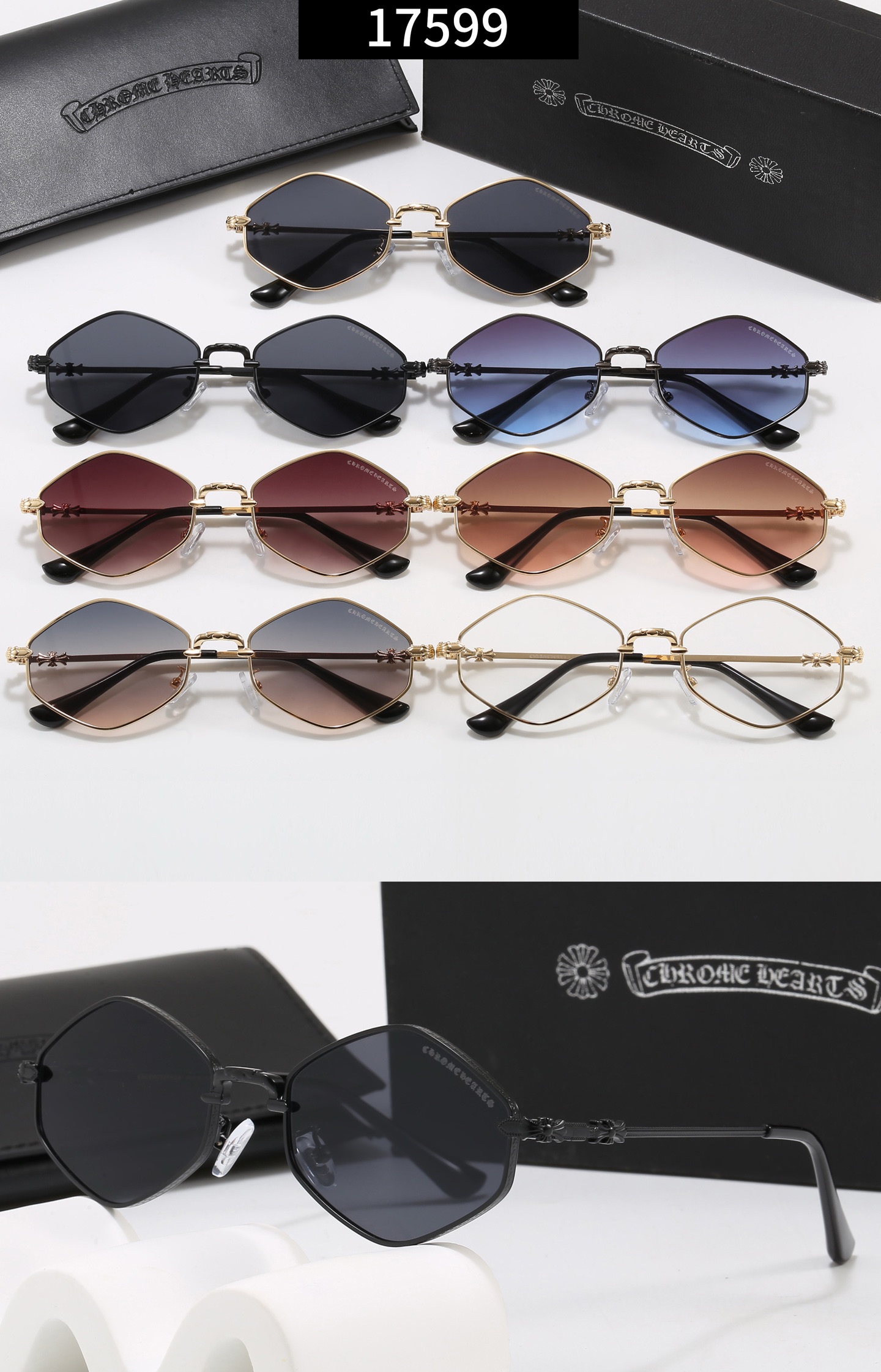 Chrome Hearts Fashionable Sunglasses