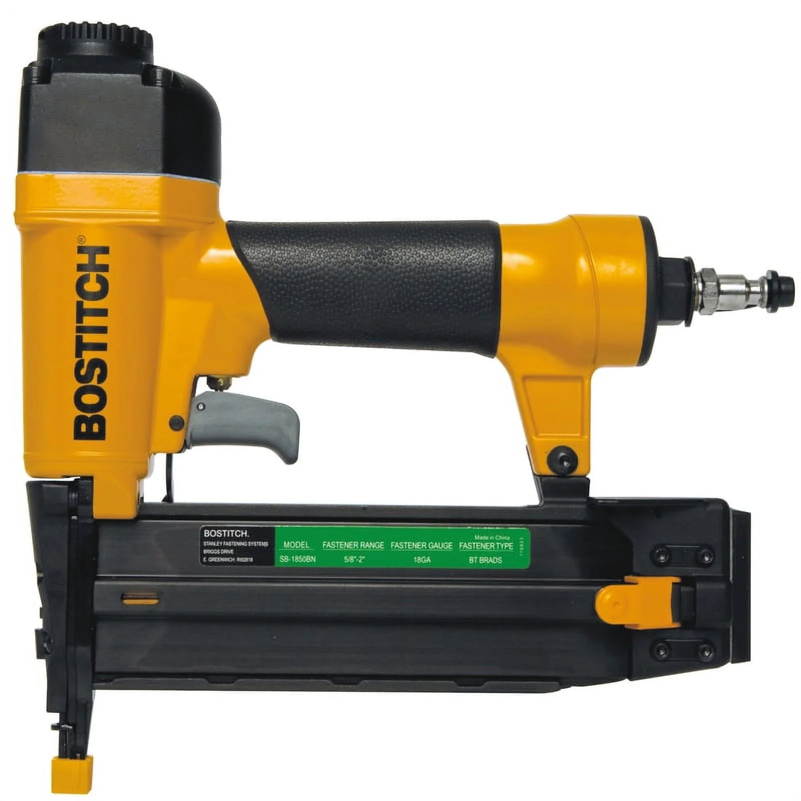 Bostitch Pneumatic 18 Ga. Brad Nailer and Compressor Kit