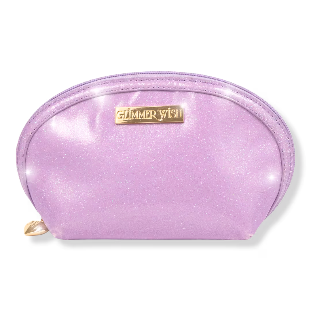 Glimmer Wish  Mermaid Purple Pearl Pouch