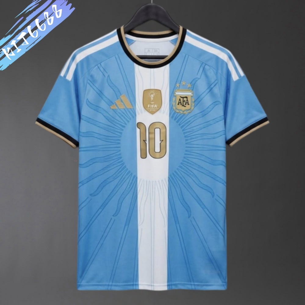 2026/2027 Argentina  x Messi Home Light Blue/White Jersey Football Shirt (Fan Edition)