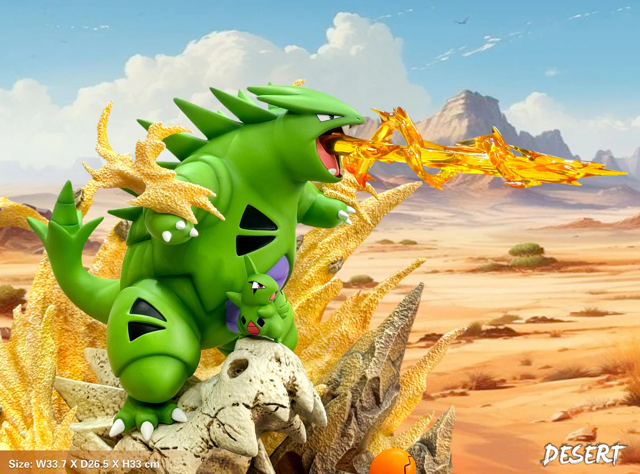 Pokemon - Tyranitar | Resin Statue | by EGG Studio