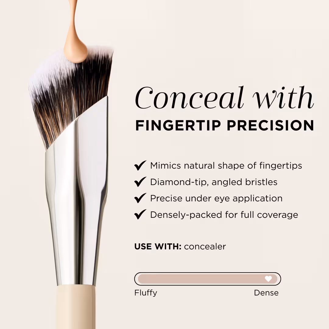 HALEYS Beauty  Seamless Coverage Angled Concealer Brush