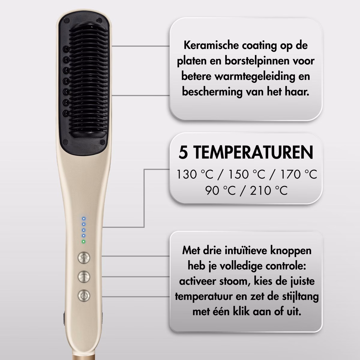 Steam Straightener PRO – Stylingbürste