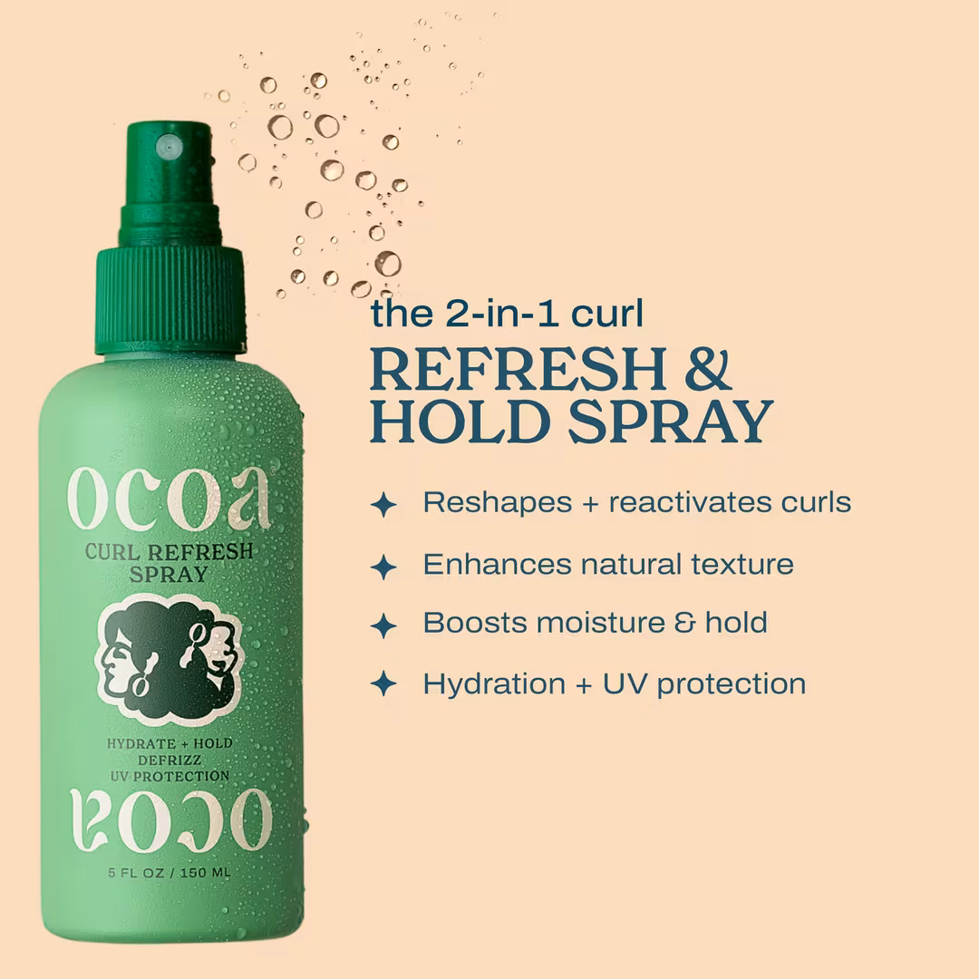 OCOA  Curl Refresh + Hold Spray