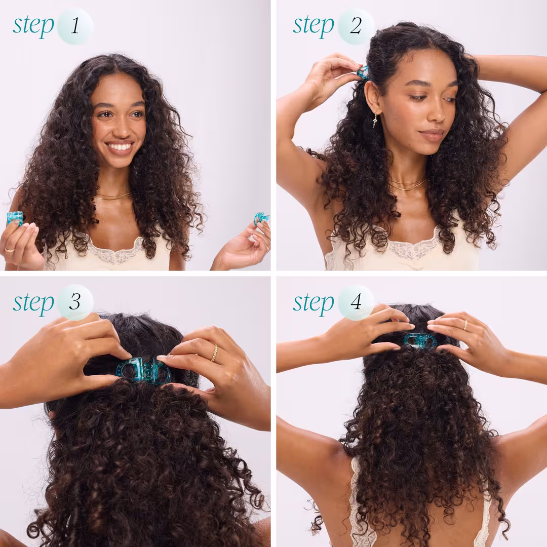 DAFNI KLIX  Torquoise Magnetic Claw Clips The Icon