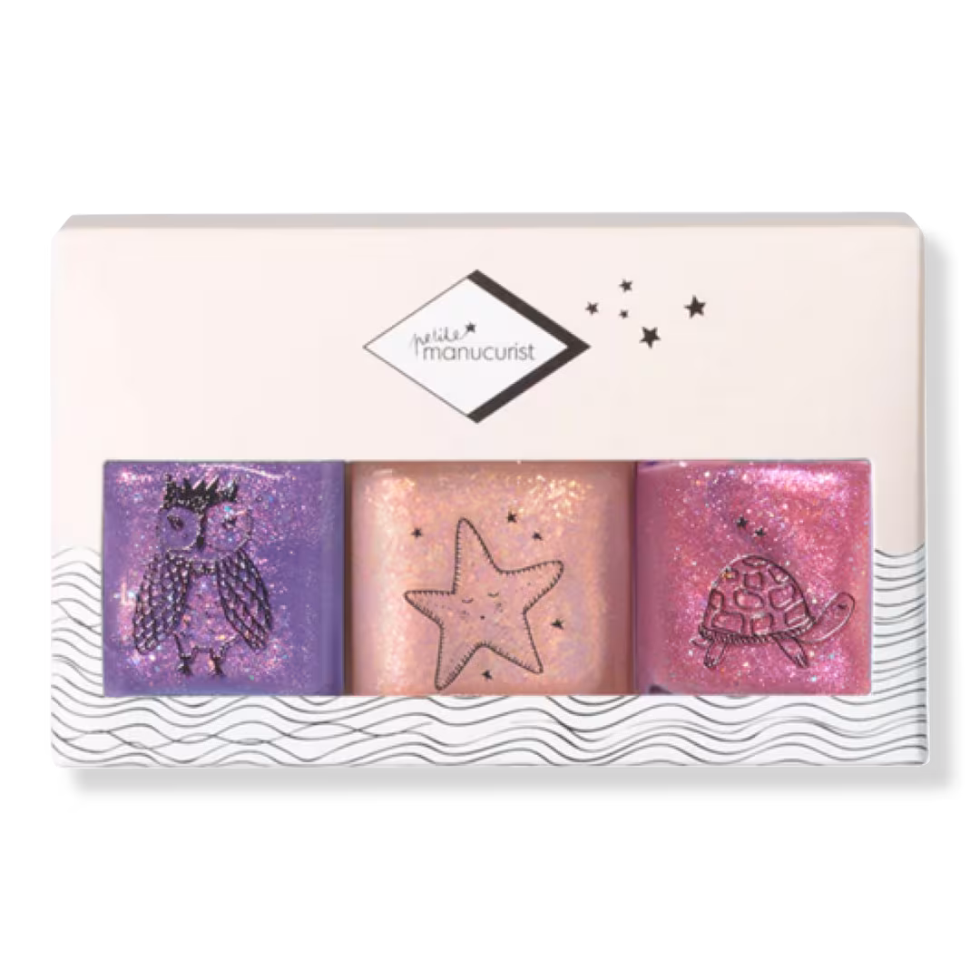 Manucurist  Petite Manucurist Manucurist Betty Scarlett Stella Glitter Kids Nail Polish Set