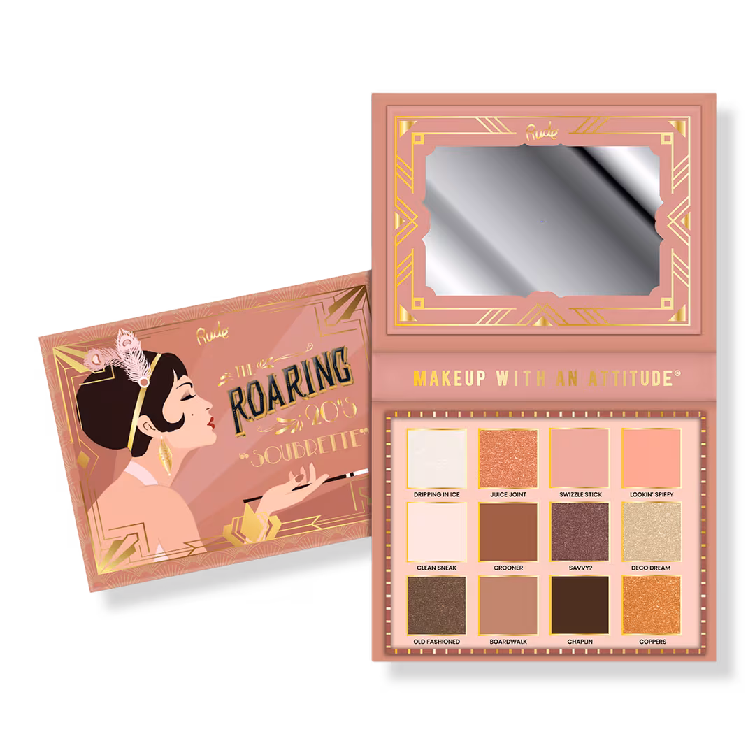 Rude  The Roaring 20's 12 Color Palette - Soubrette
