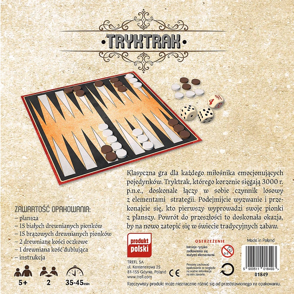 Gra Retro Tryktrak
