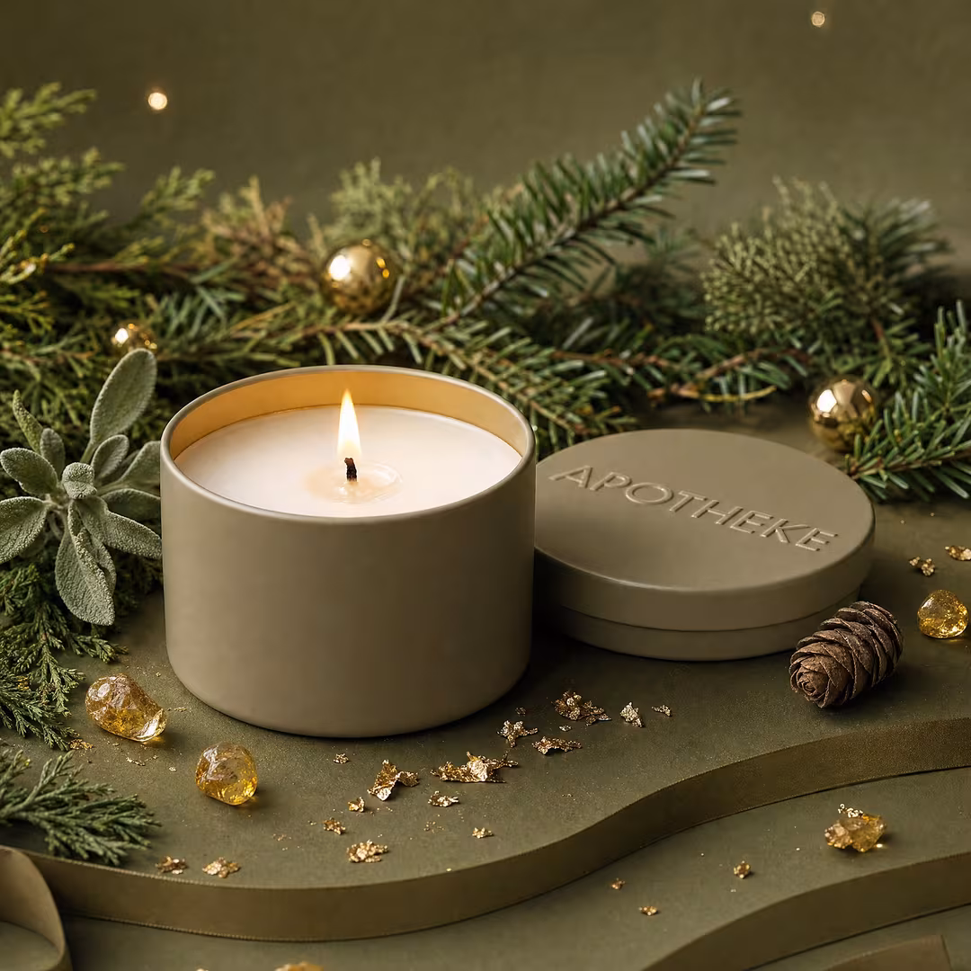 APOTHEKE  Black Cypress Scented Candle