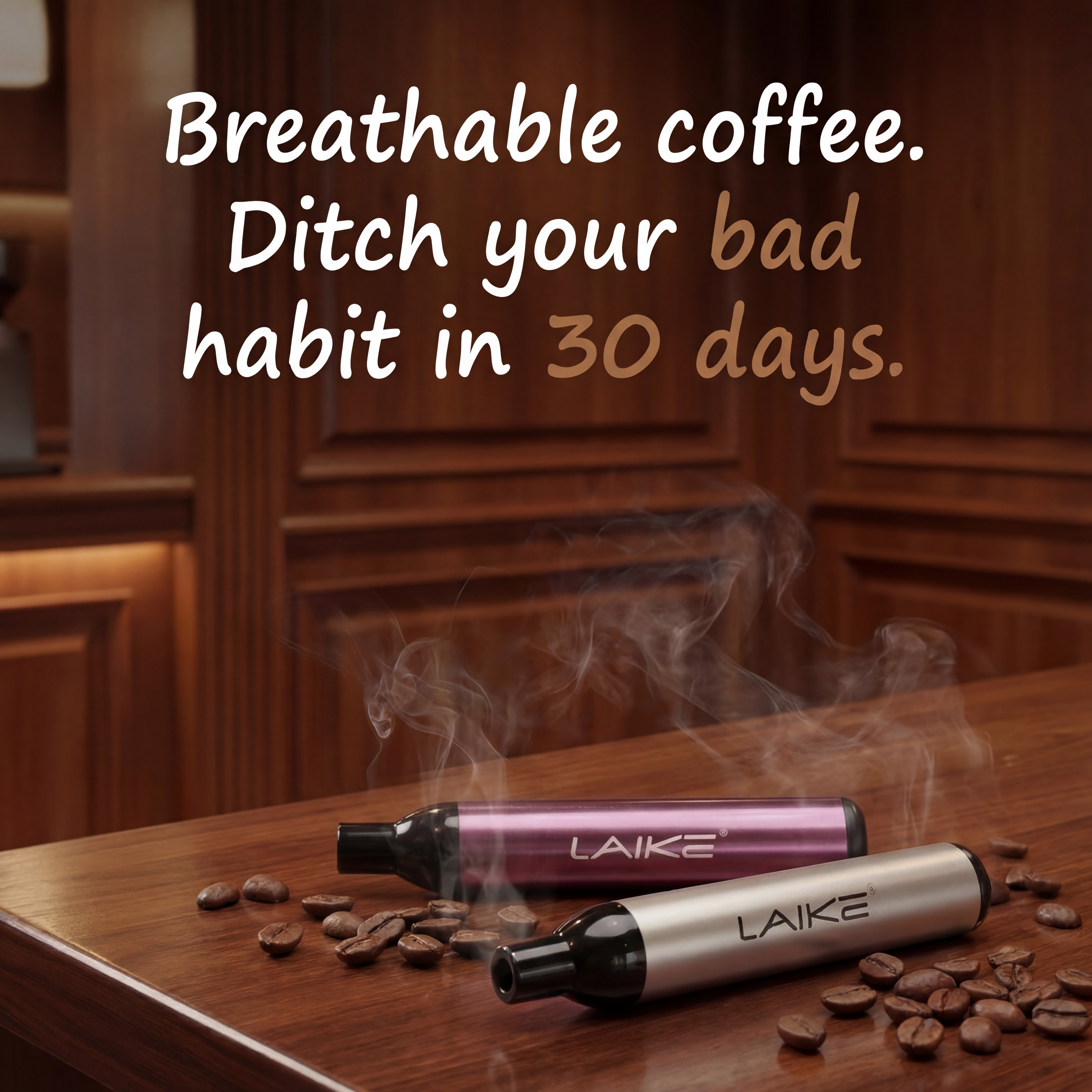 I swapped my vape for a coffee mist