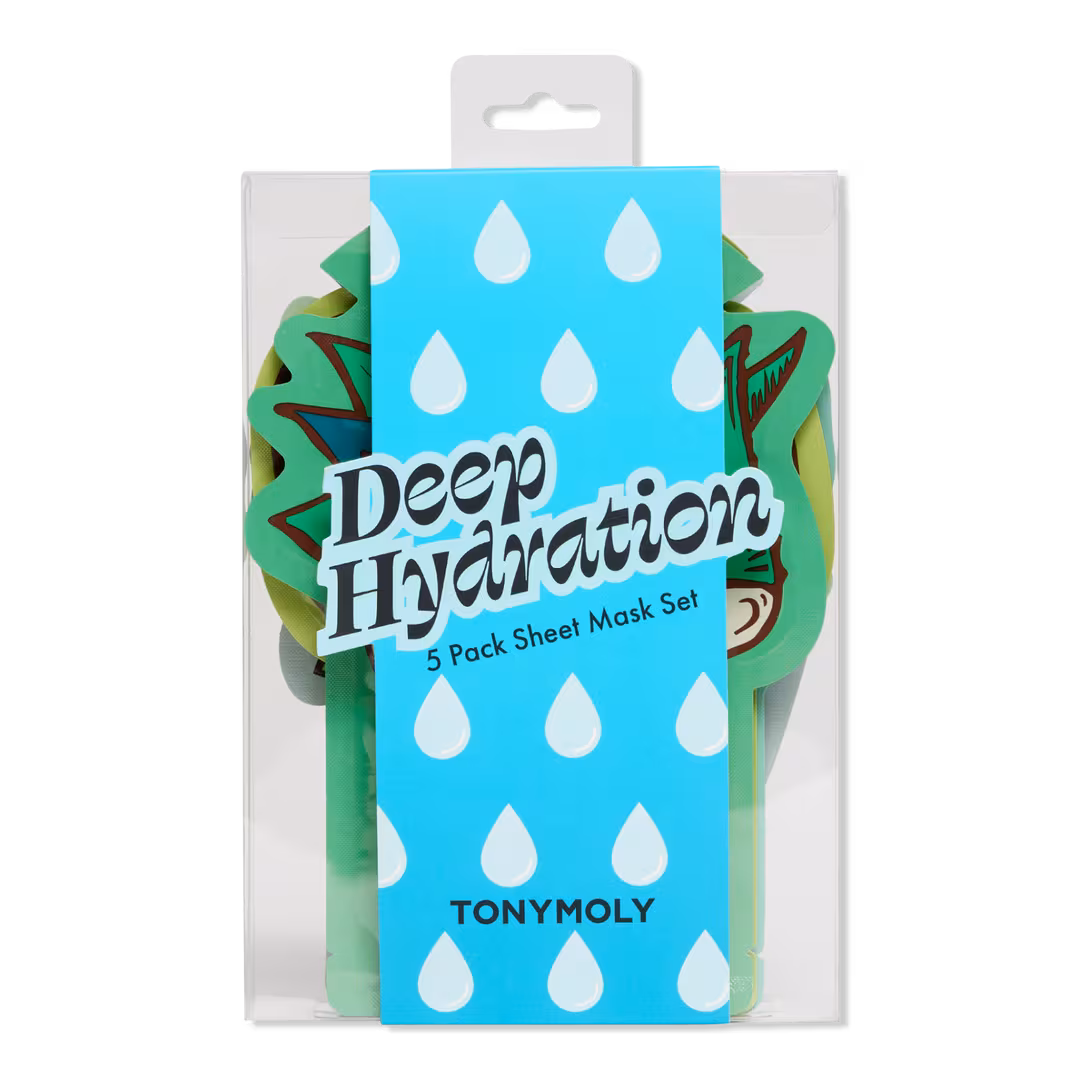 TONYMOLY  Deep Hydration 5 Pack Sheet Mask Set