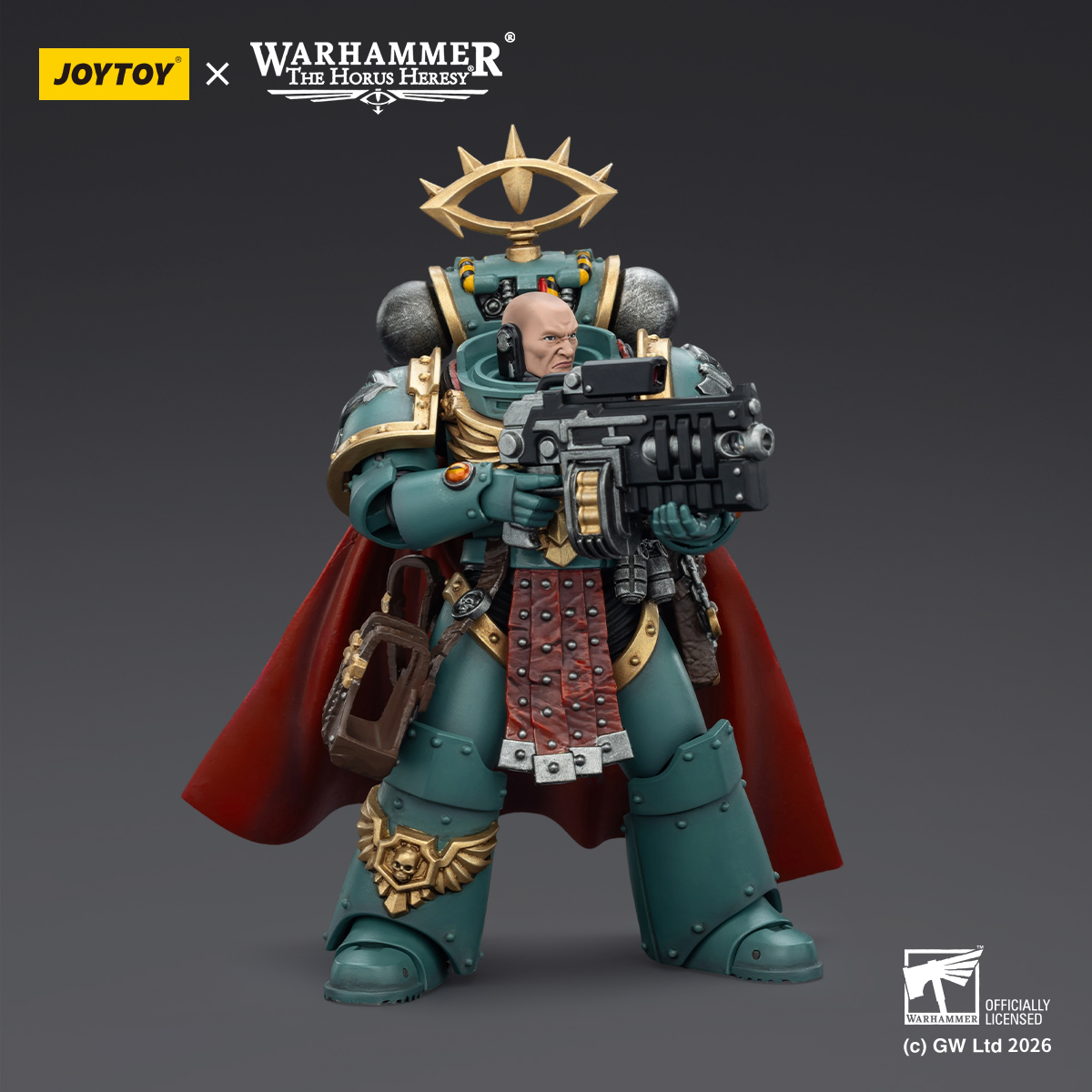 JOYTOY Warhammer The Horus Heresy 1: 18 Sons Of Horus Tybalt Marr and Siege Breaker - JOYTOY WORLD