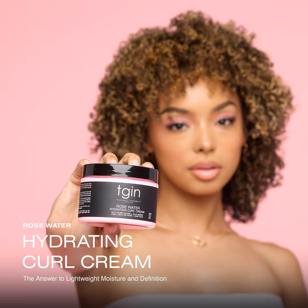 tgin  Rosewater Hydrating Curl Cream