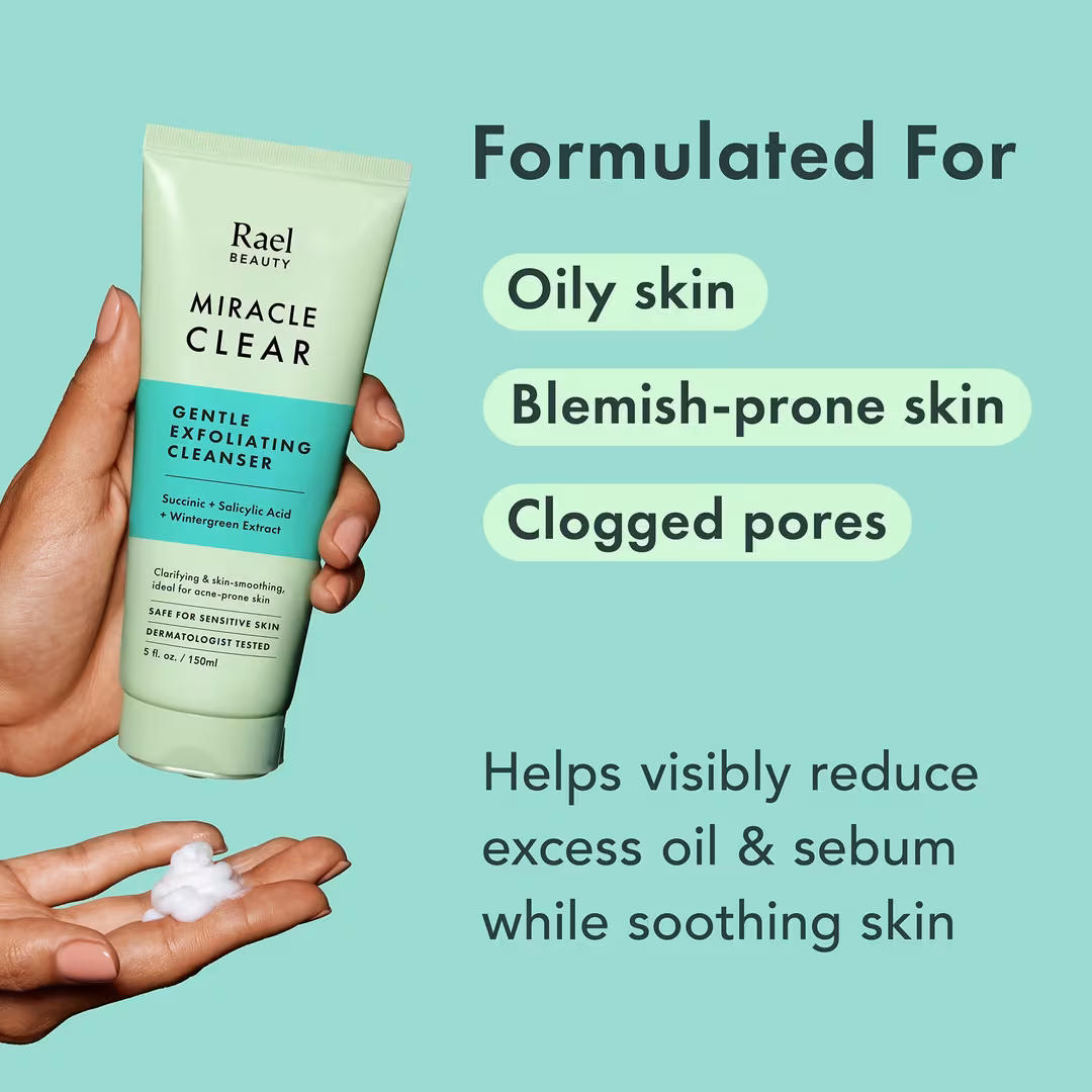 Rael  Miracle Clear Exfoliating Cleanser