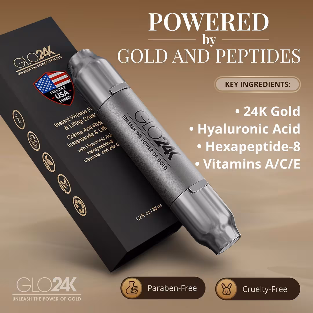 Glo24k  Instant Wrinkle Filler & Lifting Cream