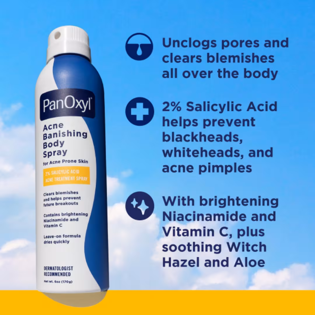 PanOxyl  Acne Banishing Body Spray