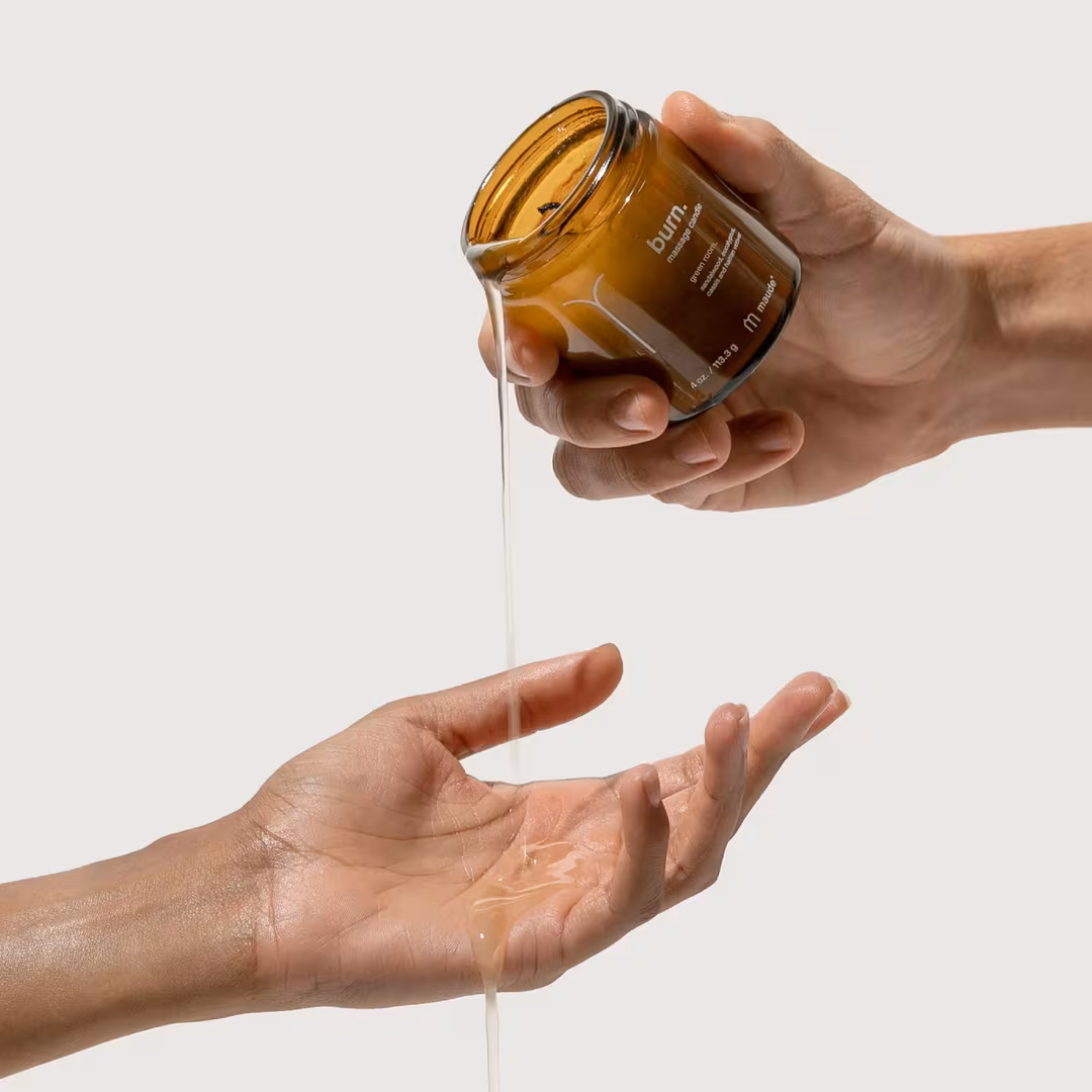 maude  Burn Massage Oil Candle
