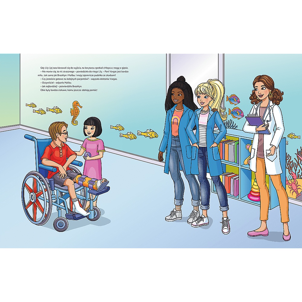 Książka Barbie, Możesz Zostać Lekarką