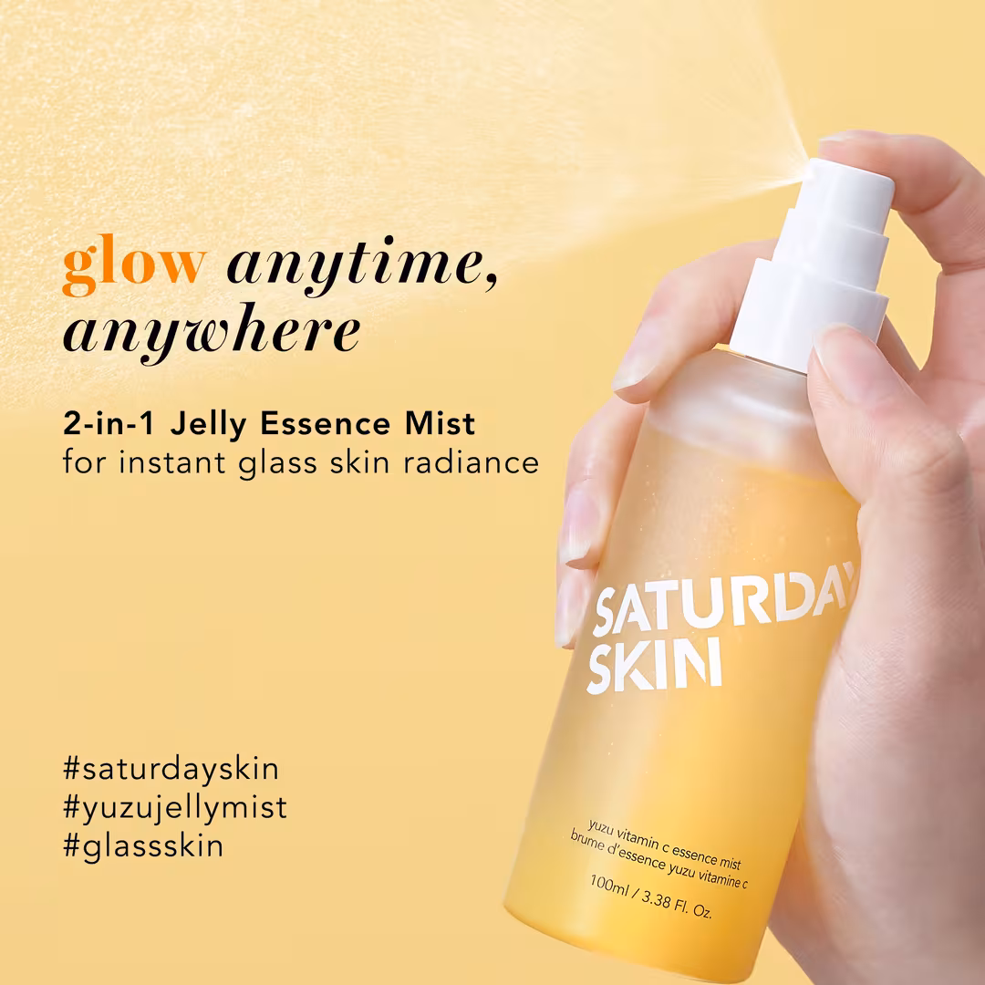 Saturday Skin  Yuzu Vitamin C Dewy Essence Mist