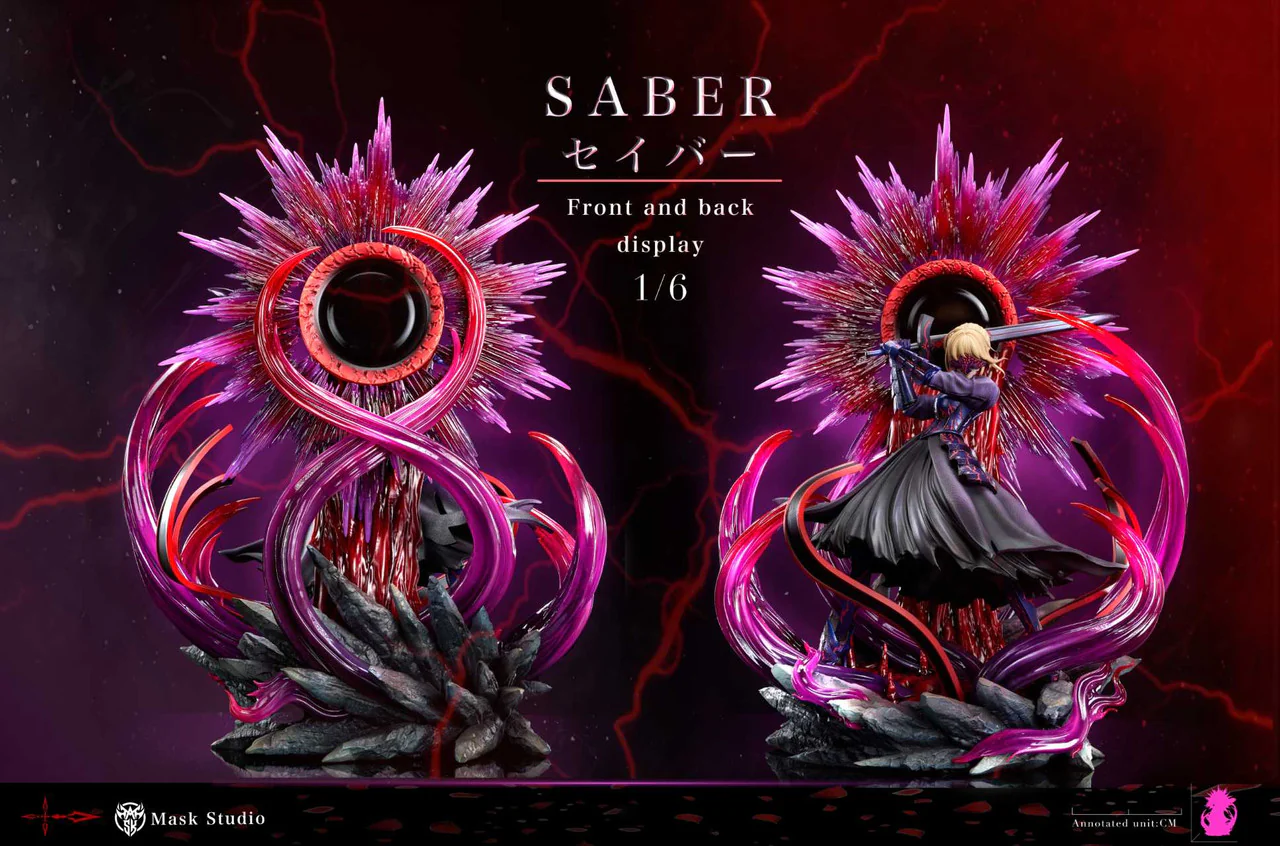 Fate/stay night - Black Saber | 1:6 Resin Statue | by Mask Studio