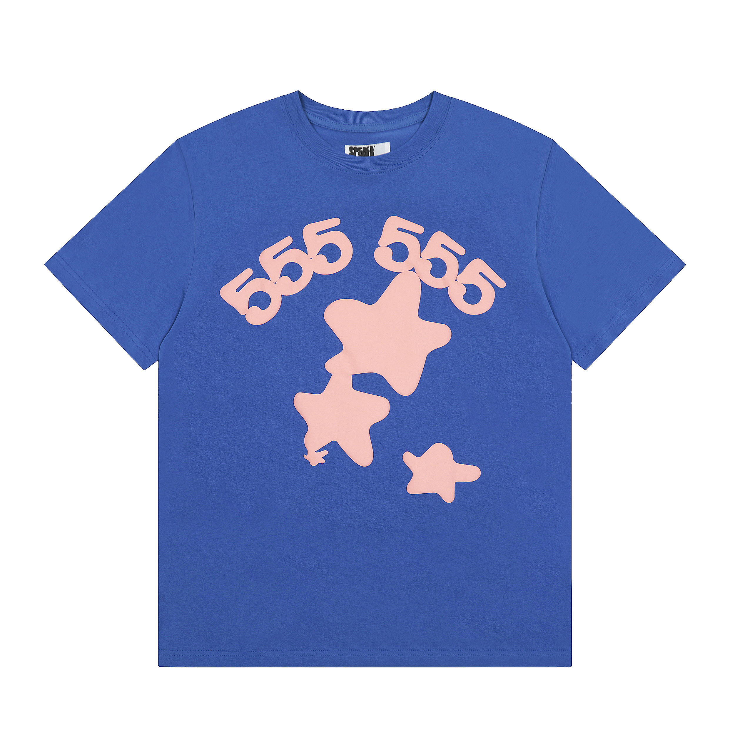 555 Kleinland Big Star Print Short-Sleeve Shirt