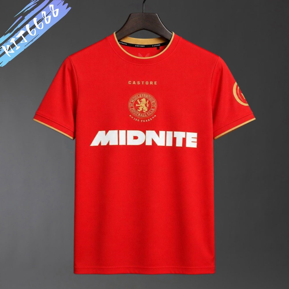 2026/2027 Middlesbrough Home Football Shirt (Fan version)