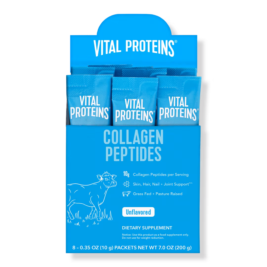 Vital Proteins  Hydrolyzed Collagen Peptides Unflavored Powder Stick Pack
