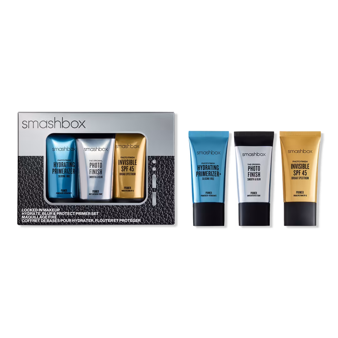 Smashbox  Locked In Makeup Hydrate, Blur & Protect Primer Set