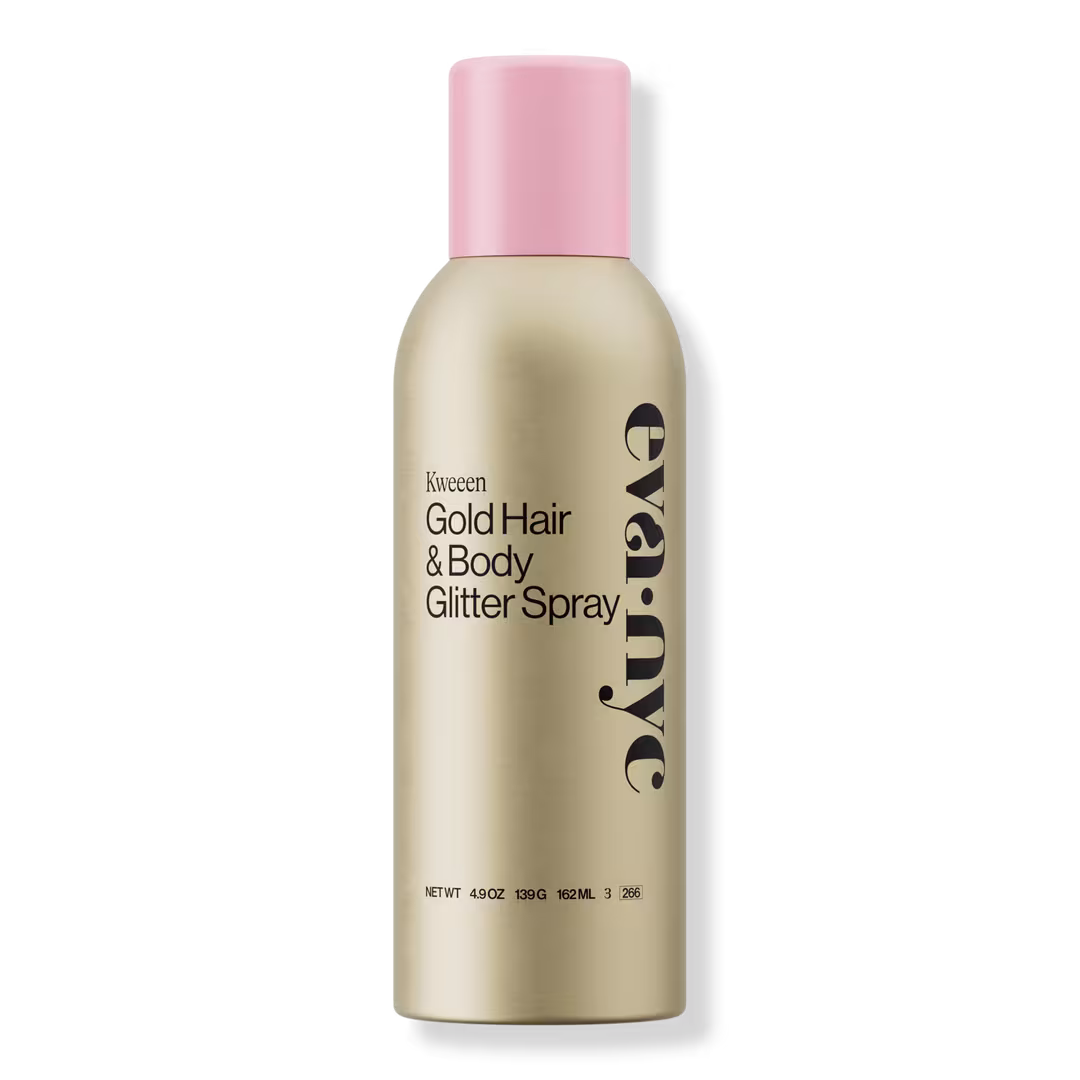 Eva Nyc  Kweeen Gold Hair & Body Glitter Spray