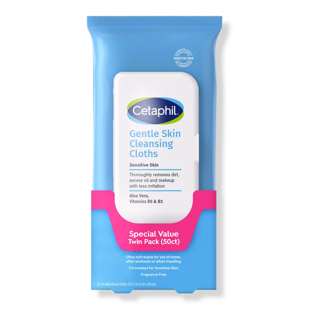 Cetaphil  Gentle Skin Cleansing Cloths Twin Pack