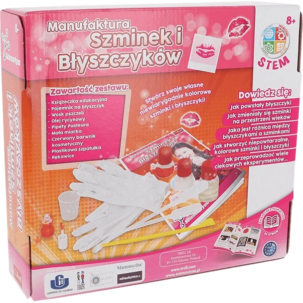 Zestaw Naukowy Science4You, Manufaktura Szminek I Błyszczyków
