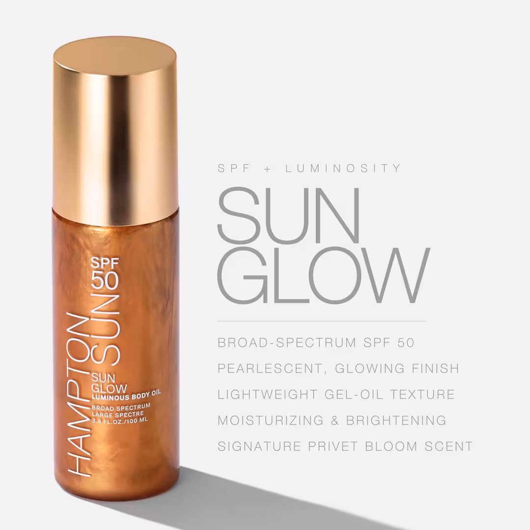 Hampton Sun  SPF 50 Sun Glow Body Oil