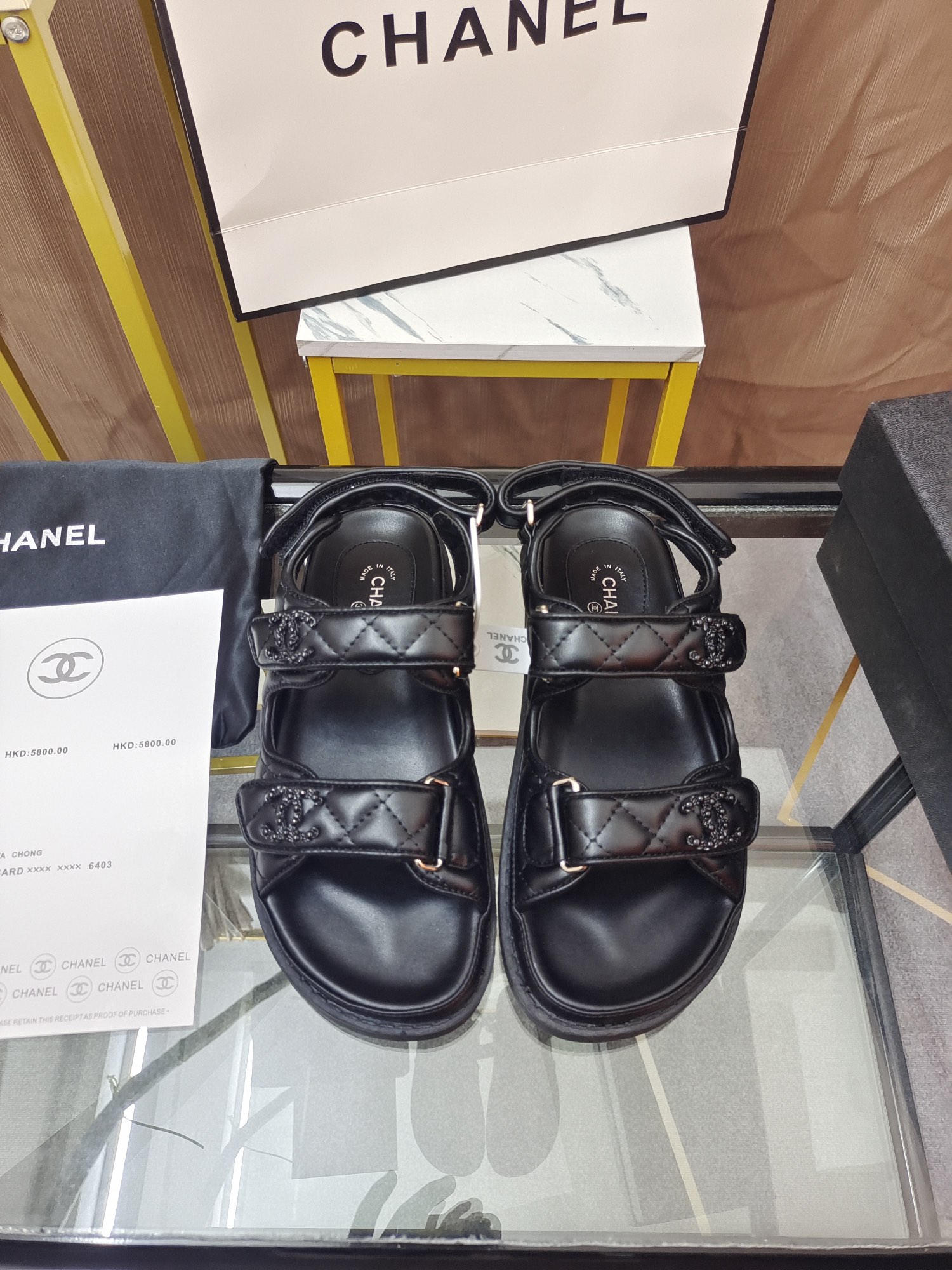 Chanel slippers