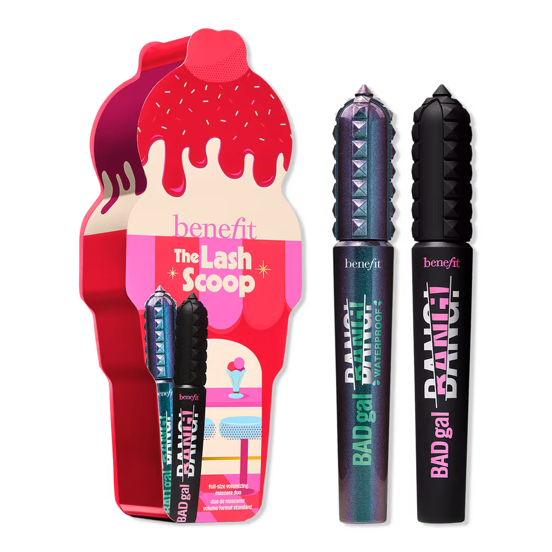 Benefit Cosmetics  The Lash Scoop BADgal BANG! Volumizing Mascara Duo Waterproof Gift Set